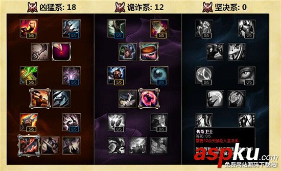 s6諾手天賦,s6諾手天賦加點,s6上單通用天賦,s6上單天賦,s6諾克薩斯之手天賦加點