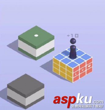 微信跳一跳,距離指示器