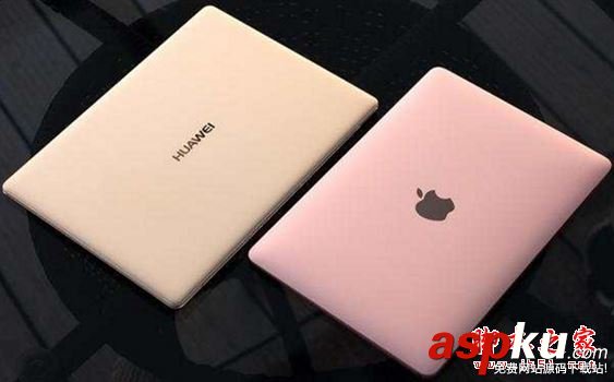 華為MateBook和蘋果Macbook,華為MateBook,蘋果Macbook