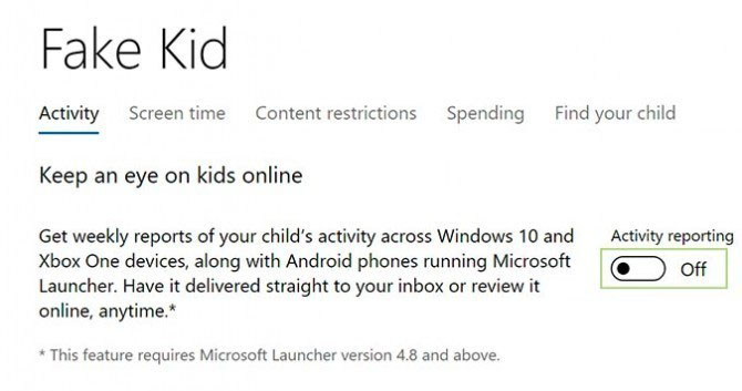 Windows10,兒童帳戶