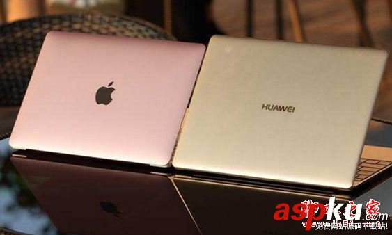 華為MateBook和蘋果Macbook,華為MateBook,蘋果Macbook