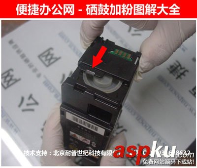富士施樂,DocuPrint,CM215B,硒鼓,加粉