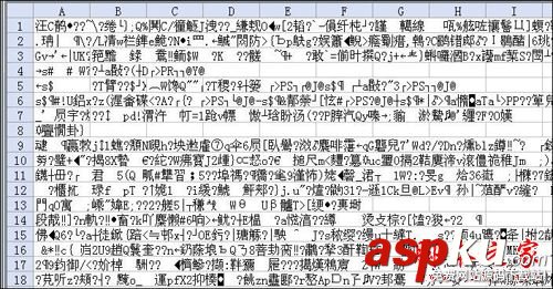 win7系統(tǒng),Excel文檔亂碼修復(fù),Excel文檔亂碼