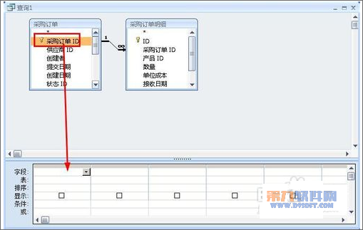 【Access教程】Access2007在設計視圖下創建查詢的方法