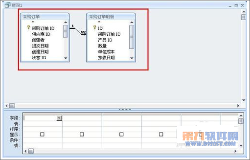 【Access教程】Access2007在設計視圖下創建查詢的方法