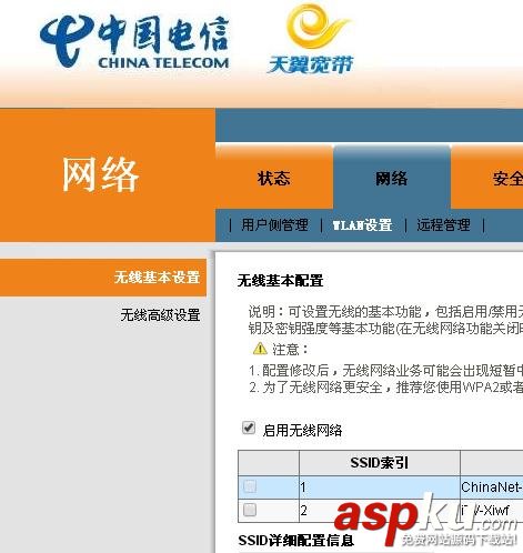 華為HG8145C,電信光貓,無線設置,WIFI