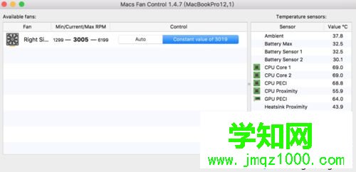 mac電腦怎么查看cpu溫度|mac電腦調節cpu風扇轉速的方法