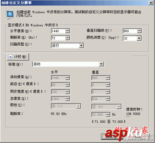 顯示器,分辨率