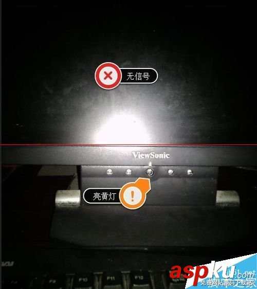 顯示屏,顯示屏沒有信號