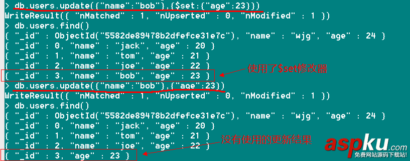MongoDB,創(chuàng)建,更新,刪除