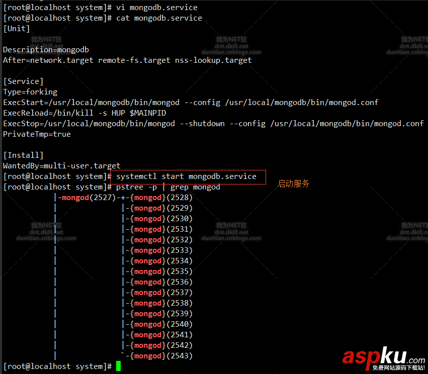CentOS,安裝,Mogodb