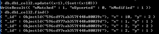 MongoDB數據庫,文檔操作