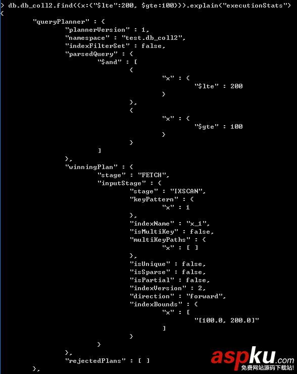 mongodb,數據庫,索引