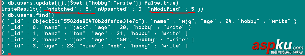 MongoDB,創(chuàng)建,更新,刪除