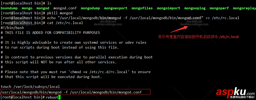 CentOS,安裝,Mogodb