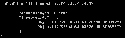 MongoDB數據庫,文檔操作