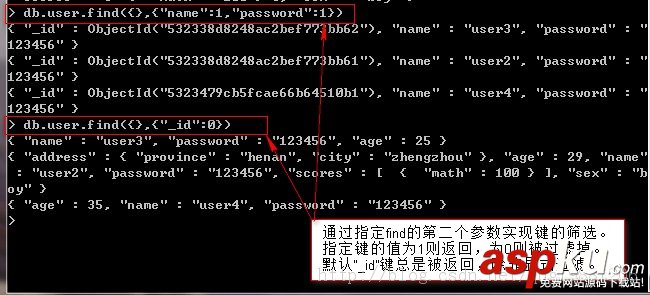 MongoDB各種查詢操作詳解