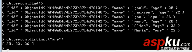 MongoDB入門教程之聚合和游標操作介紹