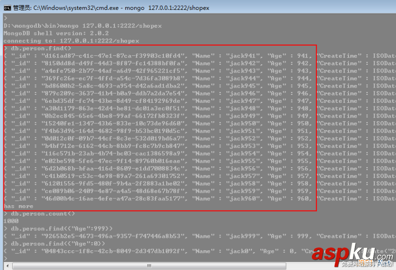 MongoDB入門教程之C#驅動操作實例