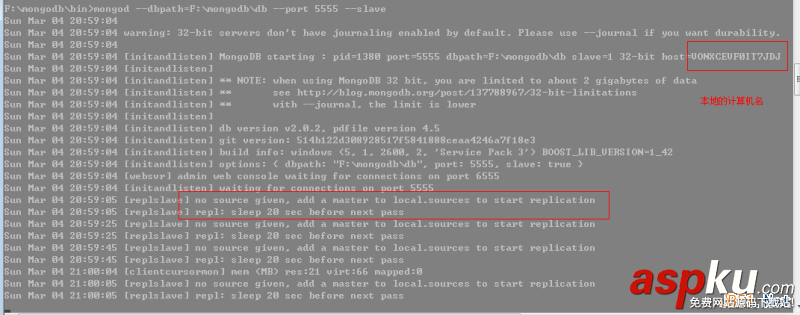 MongoDB入門教程之主從復制配置詳解