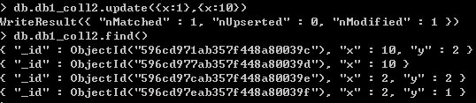 MongoDB數據庫,文檔操作