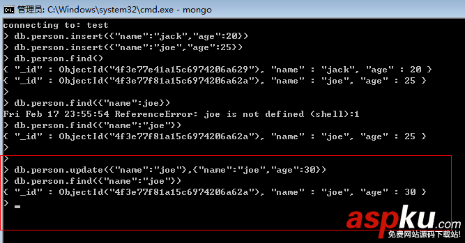 mongodb,基礎入門