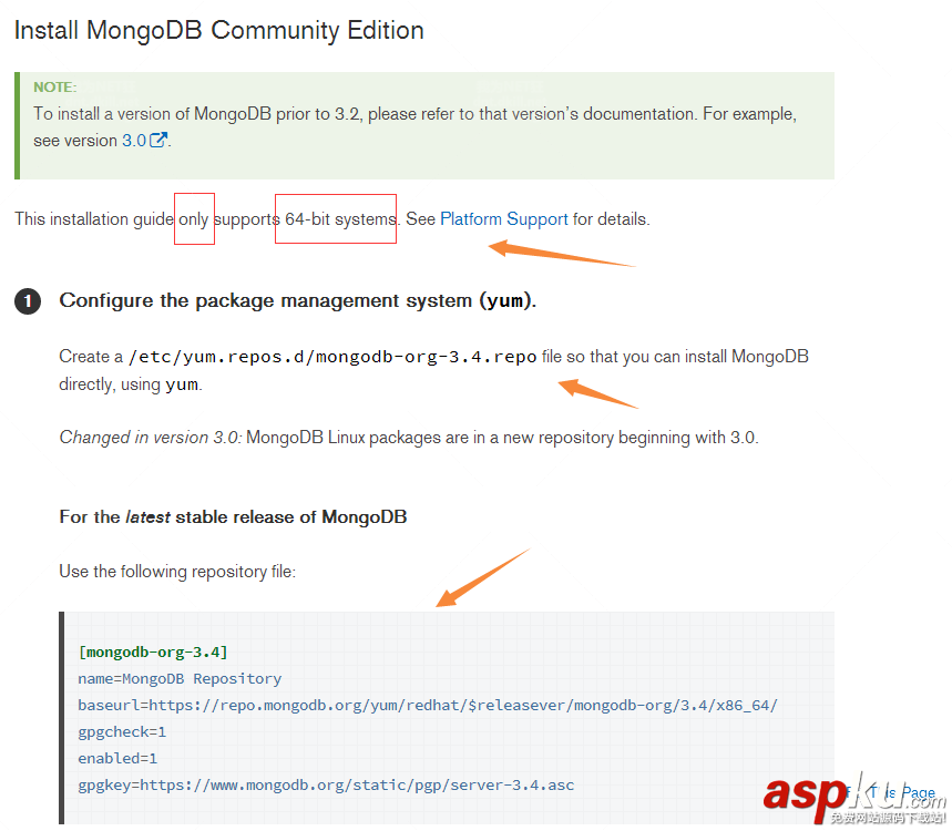 CentOS,安裝,Mogodb