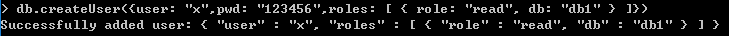 身份認證,MongoDB