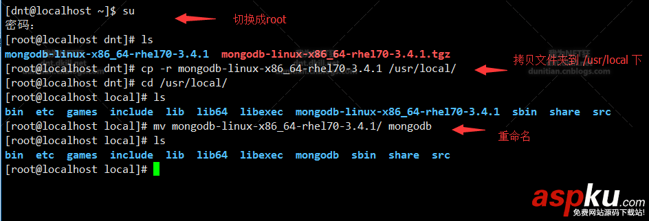CentOS,安裝,Mogodb