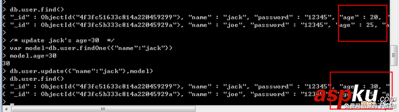 MongoDB入門教程之細說MongoDB數據庫的增刪查改操作