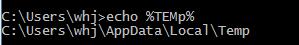 cmd,環境變量