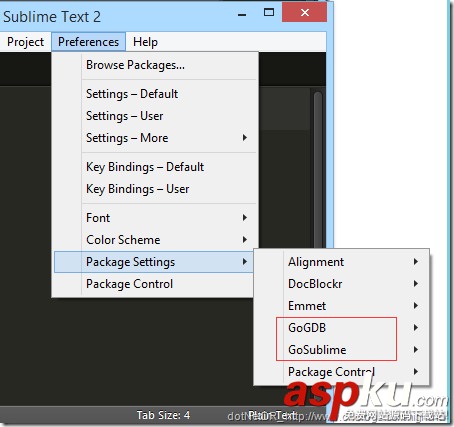 golang,Sublime Text,開發調試環境