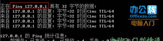 檢測本地環回網路