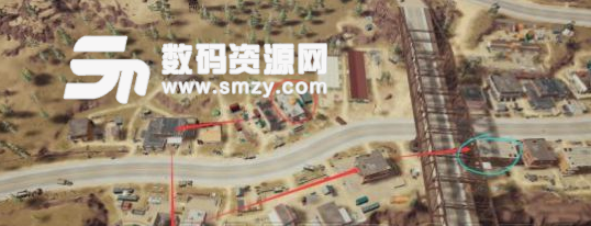 絕地求生沙漠地圖V城搜索路線及打法指南介紹