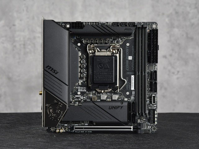 微星MEG Z490I UNIFY評測 