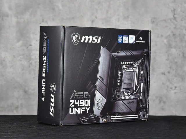 微星MEG Z490I UNIFY評測 