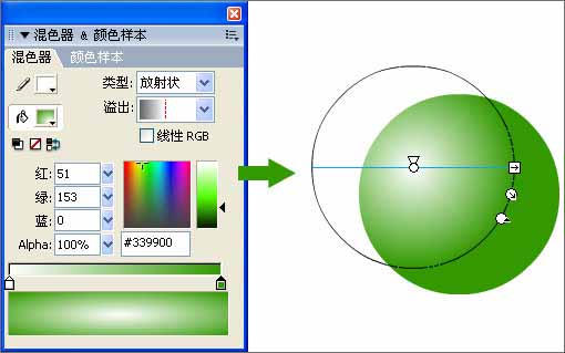 flash基礎(chǔ)教程-混色器面板