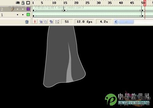 Flash打造窗紗飄動的音樂動畫_中國設(shè)計秀整理