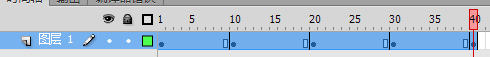 Flash CS6使用翻轉幀功能