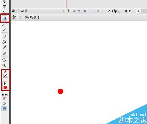 flash旋轉(zhuǎn)實例――圓規(guī)畫圓