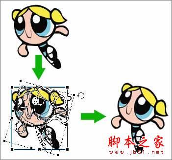 flash基礎教程-任意變形工具