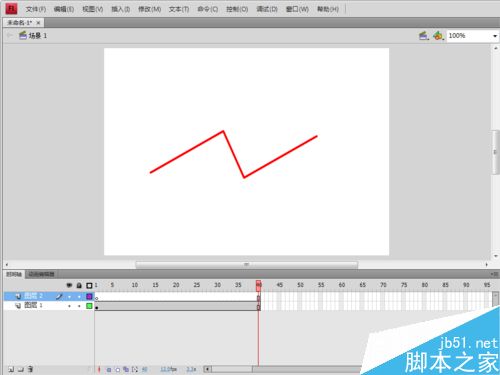 用Flash制作使物體逐漸顯示的動畫