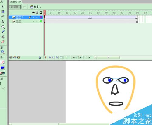FLASH制作會動的眼睛