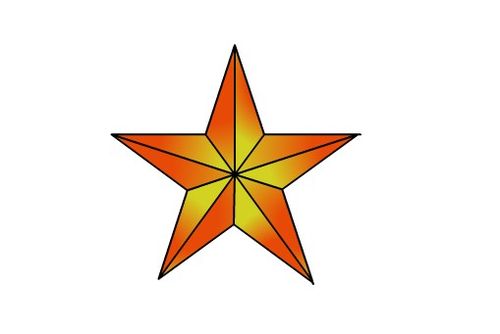 教你用flash畫一個(gè)標(biāo)準(zhǔn)的五角星!