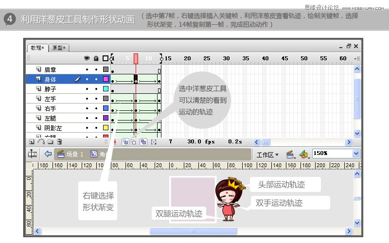 Flash實例教程：制作GIF完整分享,PS教程,思緣教程網
