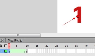 Flash cs6動畫制作掃盲教程：[6]補間形狀提示