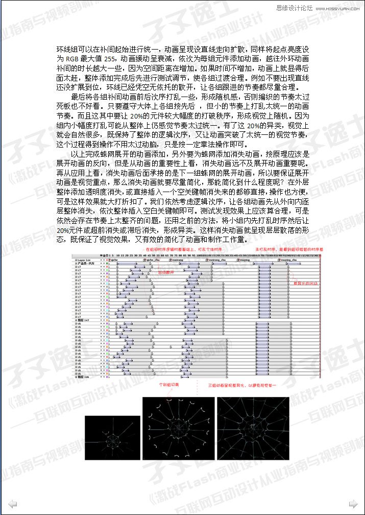 Flash實例教程：打造蜘蛛網動畫效果,PS教程,思緣教程網