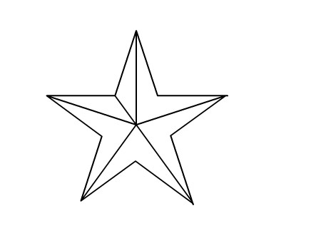 教你用flash畫一個(gè)標(biāo)準(zhǔn)的五角星!
