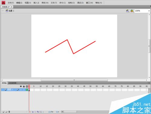 用Flash制作使物體逐漸顯示的動畫