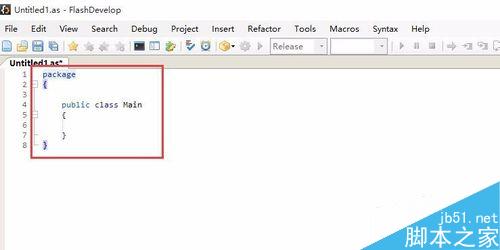 Flash Develop如何設置字體大小